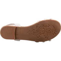 Sommer Riemchensandalen - Weiß-kombi -Ambellis 27109164 07