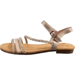 Sommer Riemchensandalen - Gold 9 Sommer Riemchensandalen - Gold -Ambellis 27109165 03