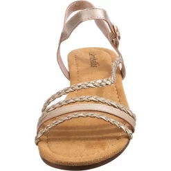 Sommer Riemchensandalen - Gold 10 Sommer Riemchensandalen - Gold -Ambellis 27109165 04