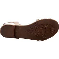 Sommer Riemchensandalen - Gold 13 Sommer Riemchensandalen - Gold -Ambellis 27109165 07