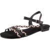 Sommer Riemchensandalen - Schwarz