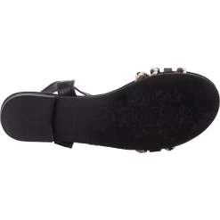 Sommer Riemchensandalen - Schwarz -Ambellis 27109168 07