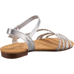 Sommer Riemchensandalen - Silber -Ambellis 27109181 05