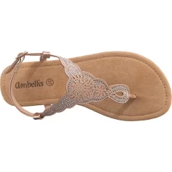 Modern Cut-Out Sandals - Pink-kombi 12 Modern Cut-Out Sandals - Pink-kombi -Ambellis 27215081 06