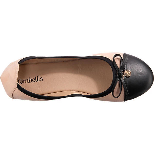 Classic Ballerinas - Schwarz/rosa 6 Classic Ballerinas - Schwarz/rosa – Bild 6