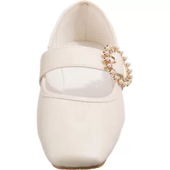 Trendy Spangenballerinas - Offwhite 10 Trendy Spangenballerinas - Offwhite -Ambellis 27215085 04