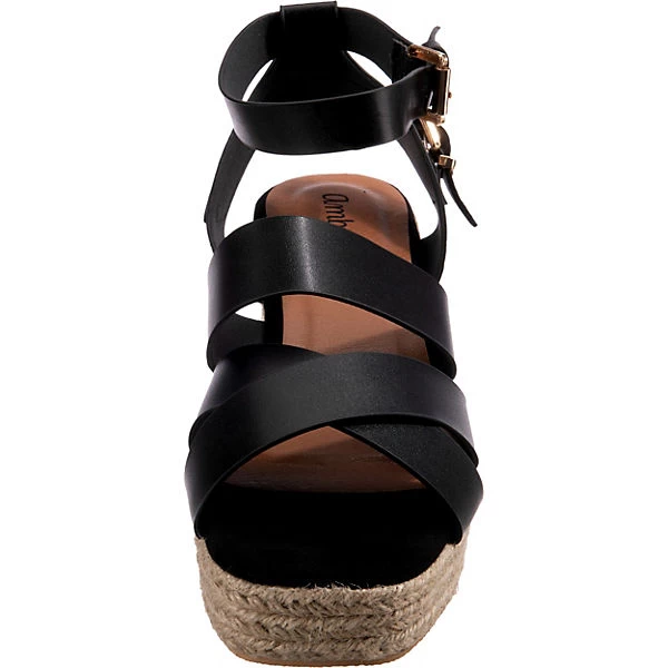 Plateau-Sandaletten - Schwarz 4 Plateau-Sandaletten - Schwarz – Bild 4
