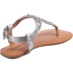 Fashion Rhinestones-Sandals - Silber 11 Fashion Rhinestones-Sandals - Silber -Ambellis 27215233 05