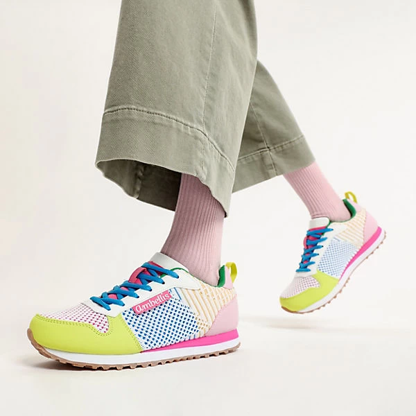 Trend Sneakers Low - Weiß-kombi 2 Trend Sneakers Low - Weiß-kombi – Bild 2